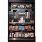 ASMMS492KB - All-State Micro Market Kiosk/Stand Kit- Black, 78" x 49" x 12"- SHIPPING INCLUDED!