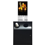 OCS200TR/CD/SF - All State OCS Stand W/Trash Hole & Cup Dispenser- SHIPPING INCLUDED!