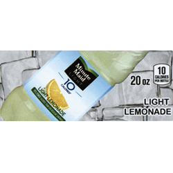 DS42MMLL20- Minute Maid Lemonade Light Label (20oz Bottle with Calorie) - 1 3/4" x 3 19/32"