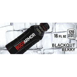 DS42BABB16 - Body Armor Blackout Berry (16oz Bottle with Calorie) - 1 3/4" x 3 19/32"