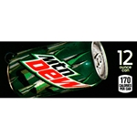 DS42MD12 - Mt. Dew Label (12oz Can with Calorie) - 1 3/4" x 3 19/32"