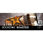 DS42RRLV15 - Rockstar Roasted Light Vanilla Label (15oz Can with Calorie) - 1 3/4" x 3 19/32"