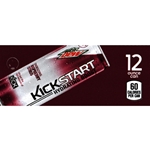 DS42KRC12 - Kickstart Raspberry Citrus Label (12oz Can with Calorie) - 1 3/4" x 3 19/32"