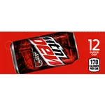 DS42MDCR12 - Mt. Dew Code Red Label (12oz Can with Calorie) - 1 3/4" x 3 19/32"