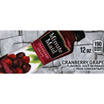 DS42MMCG12 - Minute Maid Cranberry Grape Label (12oz Bottle with Calorie) - 1 3/4" x 3 19/32"
