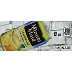DS42MML12 - Minute Maid Lemonade Label (12oz Can with Calorie) - 1 3/4" x 3 19/32"