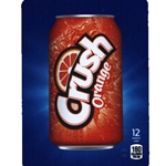 DS22CRO12  - D.N. HVV Orange Crush Label (12oz Can with Calorie) - 5 5/16" x 7 13/16"