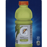 DS22GLL20	- D.N. HVV Gatorade Lemon Lime Label (20oz Bottle with Calorie) - 5 5/16" x 7 13/16"
