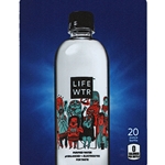 DS22LWK20 - D.N. HVV LIFE WTR Krivvy Label (20oz Bottle with Calorie) - 5 5/16" x 7 13/16"