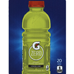 DS22GZLL20 - D.N. HVV Gatorade Zero Lemon Lime Label (20oz Bottle with Calorie) - 5 5/16" x 7 13/16"