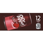 DS42DRPSC12 - Dr. Pepper Strawberries & Cream Label (12oz Can with Calorie) - 1 3/4" x 3 19/32"