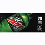 DS42MDZ20 - Mt Dew Zero Label (20oz Bottle with Calorie) - 1 3/4" x 3 19/32"