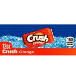 DS42ORC - Orange Crush Label (12oz Can with Calorie) - 1 3/4" x 3 19/32"