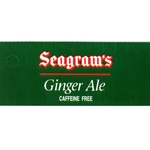 DS42SEA - Seagram's Ginger Ale Label - 1 3/4" x 3 19/32"