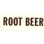 DS42GRB - Generic Root Beer Label - 1 3/4" x 3 19/32"