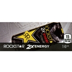 DS42R2XE - Rockstar 2X Energy Label - 1 3/4" x 3 19/32"