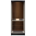 ASMMS272KW - All-State Micro Market Kiosk/Stand Kit- Walnut, 78" x 27" x 12"- SHIPPING INCLUDED!