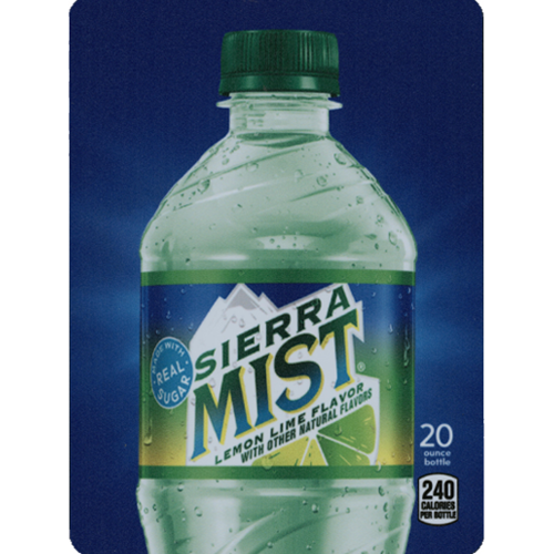 sierra mist bottle