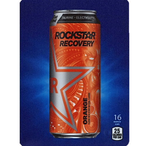 Rockstar Energy Drink - Recovery Orange