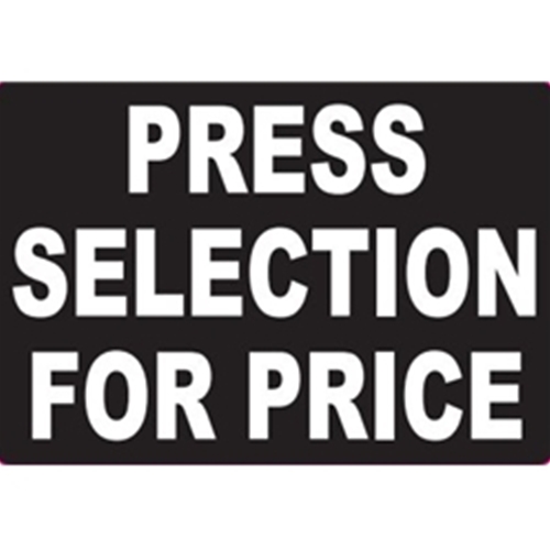 D & S Vending Inc - DS155 - Press Selection For Price Stickers- Works On  Most Machines