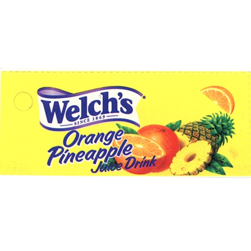 pineapple juice label
