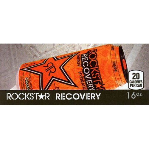 Rockstar Energy Drink - Recovery Orange