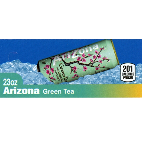 AriZona Sweet Tea Label