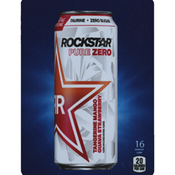 Rockstar® Pure Zero Tangerine Mango Guava Strawberry Energy Drink