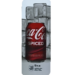 DS33CS12 - Royal Chameleon Coke Spiced Label (12oz Can W/Calorie) - 3 5/8" X 10"